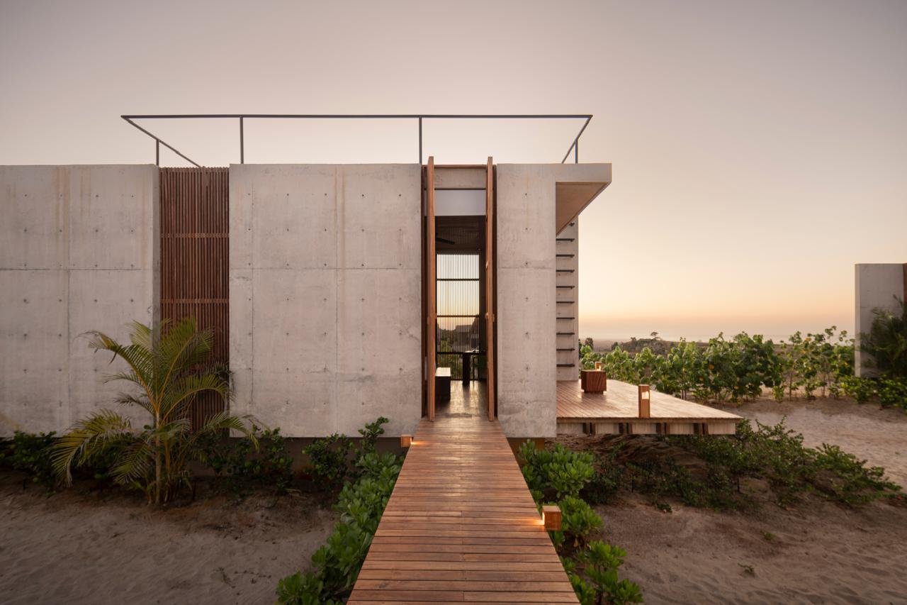 Casa Kani-Ini, una villa contemporánea en la costa oaxaqueña, Puerto -Escondido